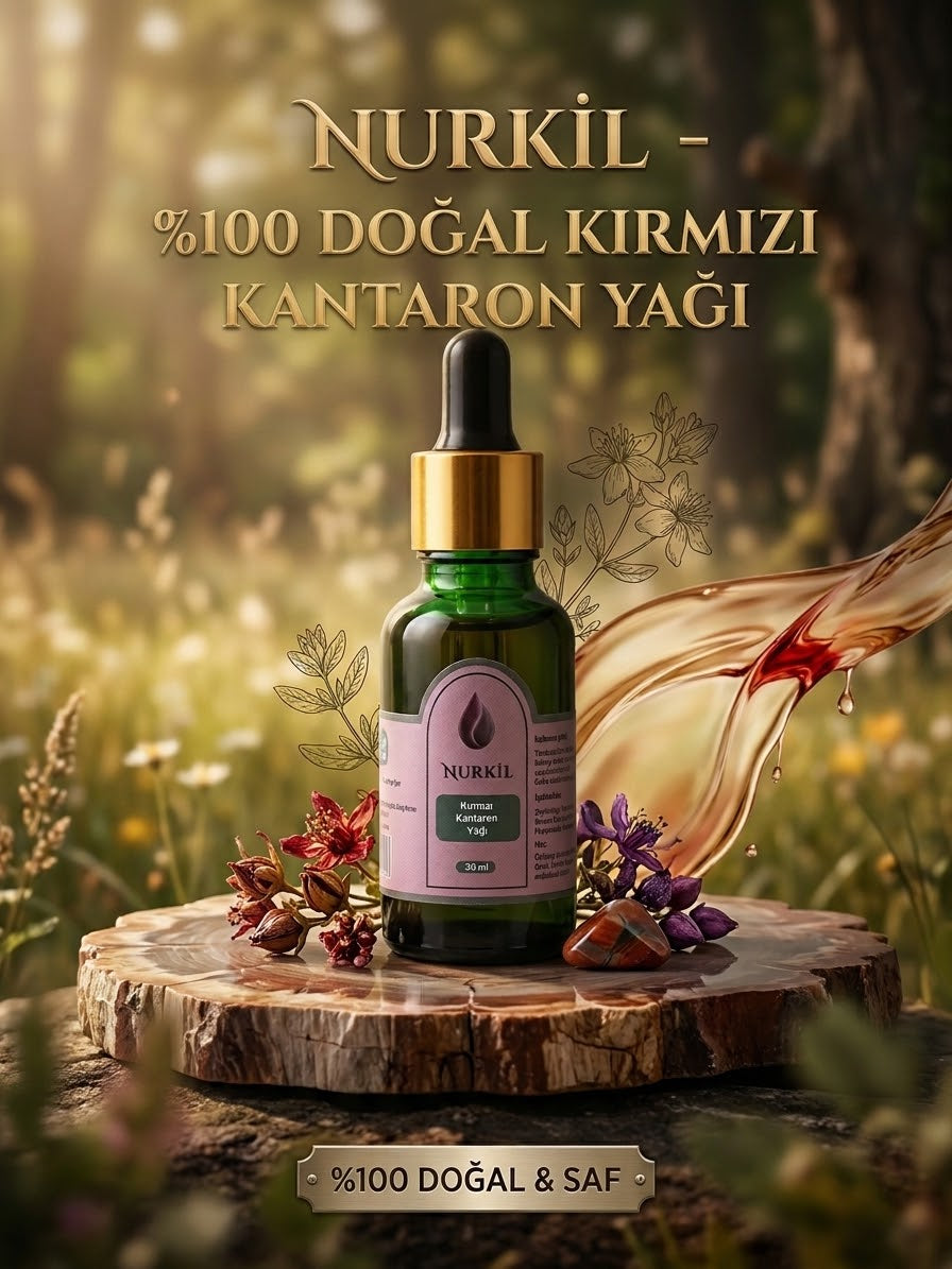 Kırmızı Kantaron Yağı %100 Doğal