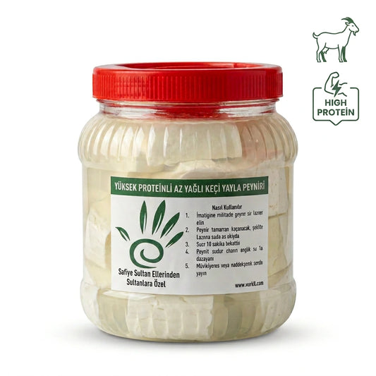 Nurkil Yüksek Proteinli Az Yağlı Keçi Yayla Peyniri - Safiye Teyze Seri