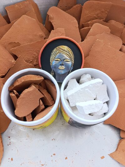 Kırmızı Beyaz Tebeşir Seti 1 Kg