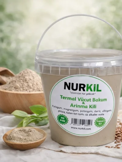 Nurkil Termal Vücut Bakım Arınma Kili 750gr